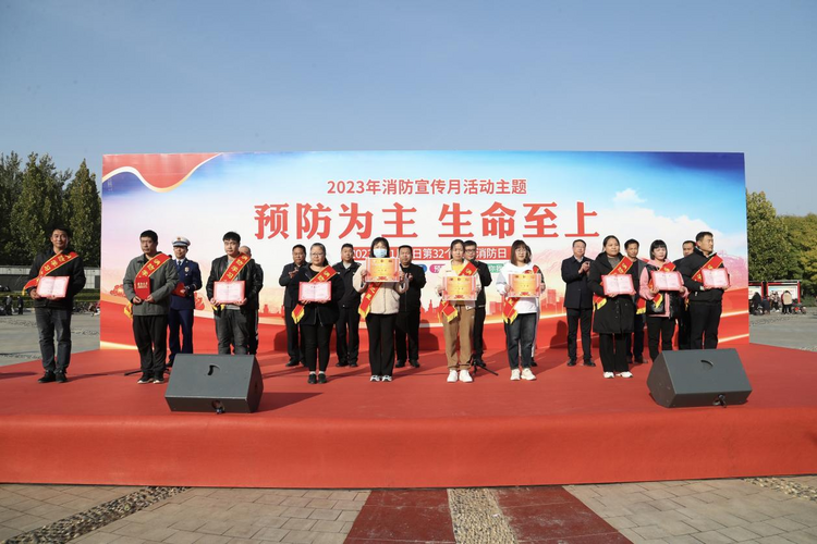河北东光：“119”消防宣传月活动启动_fororder_图片10