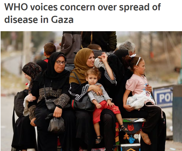 以军称将“很快”在加沙地带南部开展地面行动 当地民众生存环境恶劣