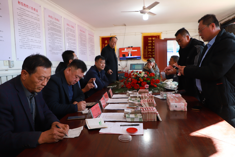 河北孟村：集體經濟喜分紅  土地流轉“轉”出好“錢景”_fororder_圖片3