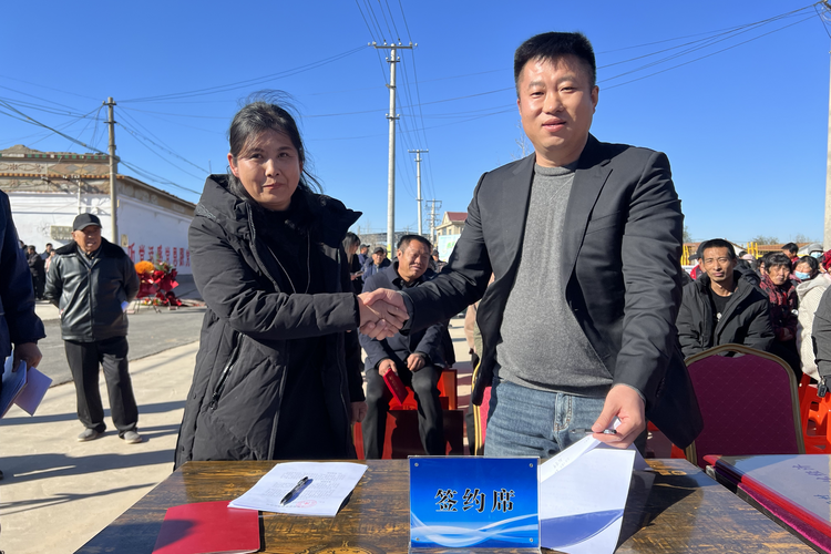 河北孟村：集體經濟喜分紅  土地流轉“轉”出好“錢景”_fororder_圖片2