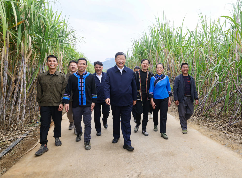 幸福的歌声 希望的田野——习近平总书记考察广西纪实