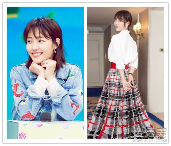 白百何柳岩张天爱 《从你的全世界路过》女主发型PK