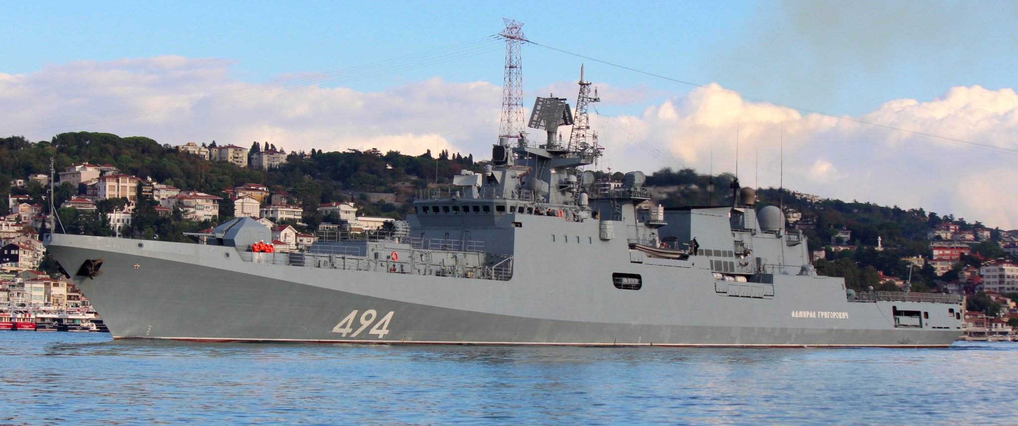 俄罗斯新锐护卫舰通过土海峡