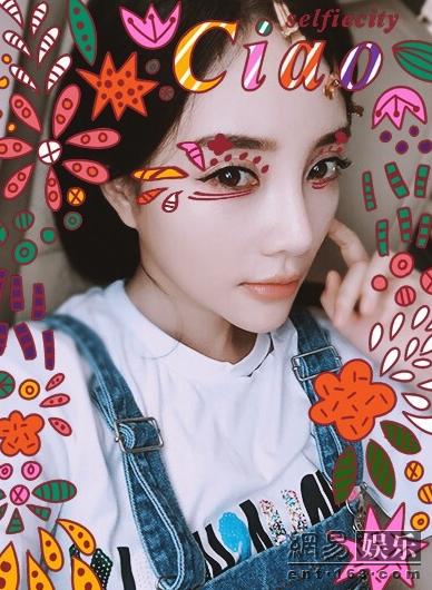 李小璐晒花样自拍 网友评其撞脸baby