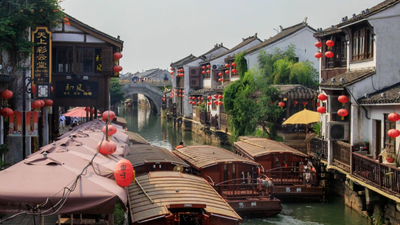 Hello World! This is Seven-mile-long Shantang of Suzhou!