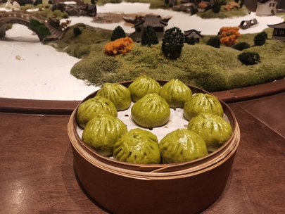 翡翠松茸包：一口下去 鲜香满溢_fororder_翡翠松茸包图片1