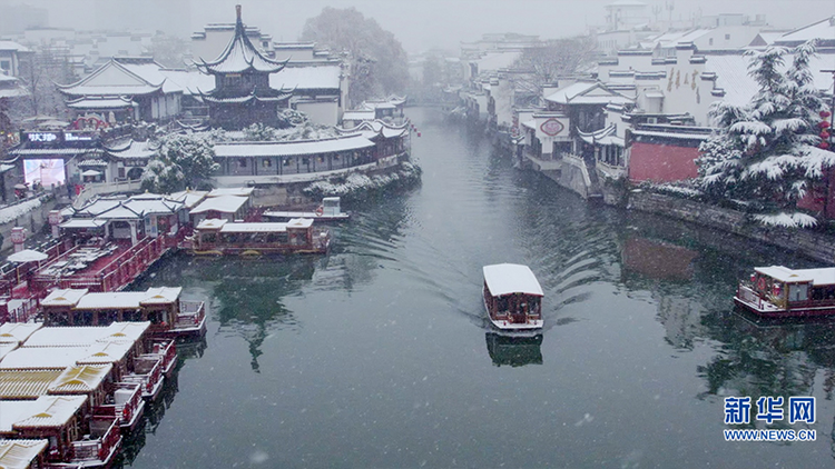 雪绘金陵 美景如画