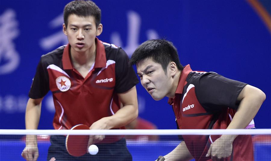 全国乒乓球锦标赛：樊振东/周雨晋级男双决赛