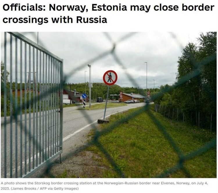 8个剩1个！芬兰关闭更多与俄接壤口岸或引发多国效仿