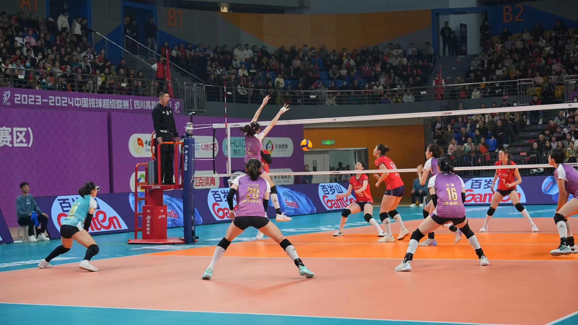 天津渤海银行女排战胜四川队豪取七连胜_fororder_2