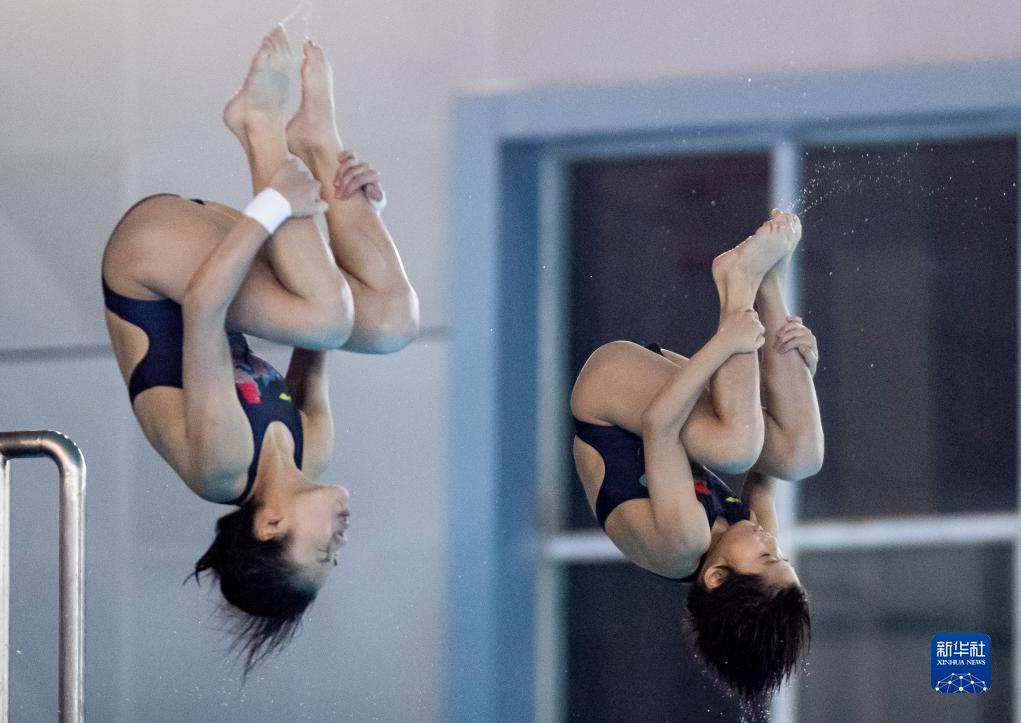 跳水——全国锦标赛：全红婵/陈芋汐女子双人10米台夺冠