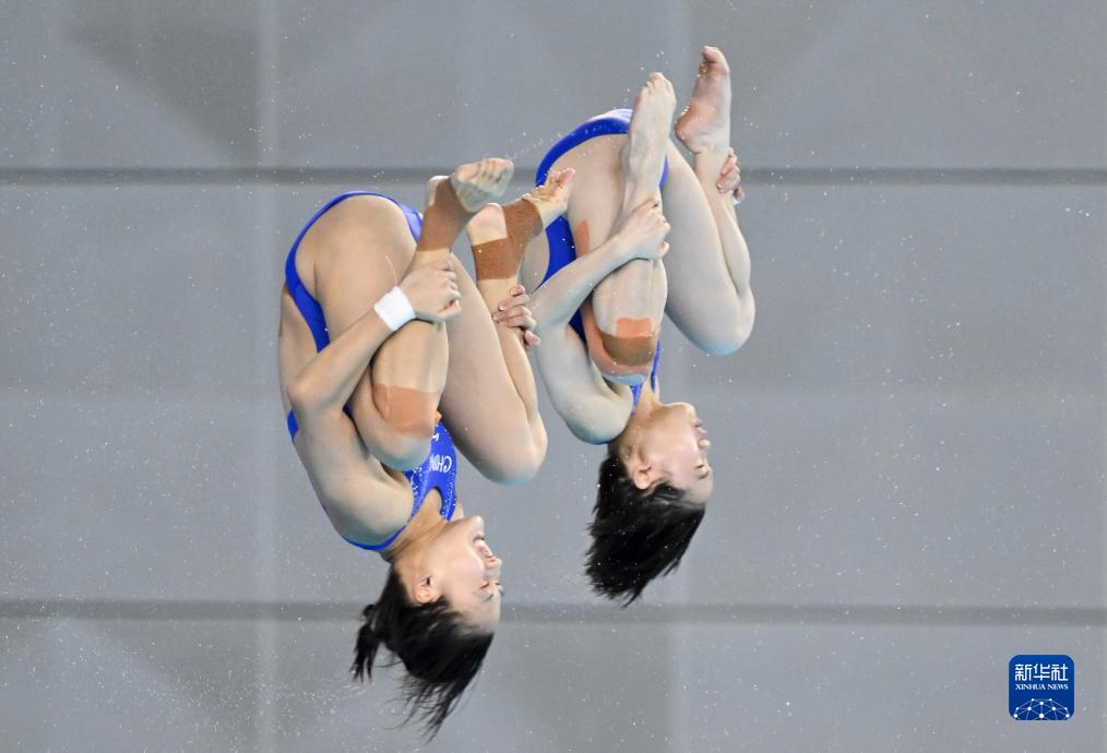 跳水——全国锦标赛：全红婵/陈芋汐女子双人10米台夺冠