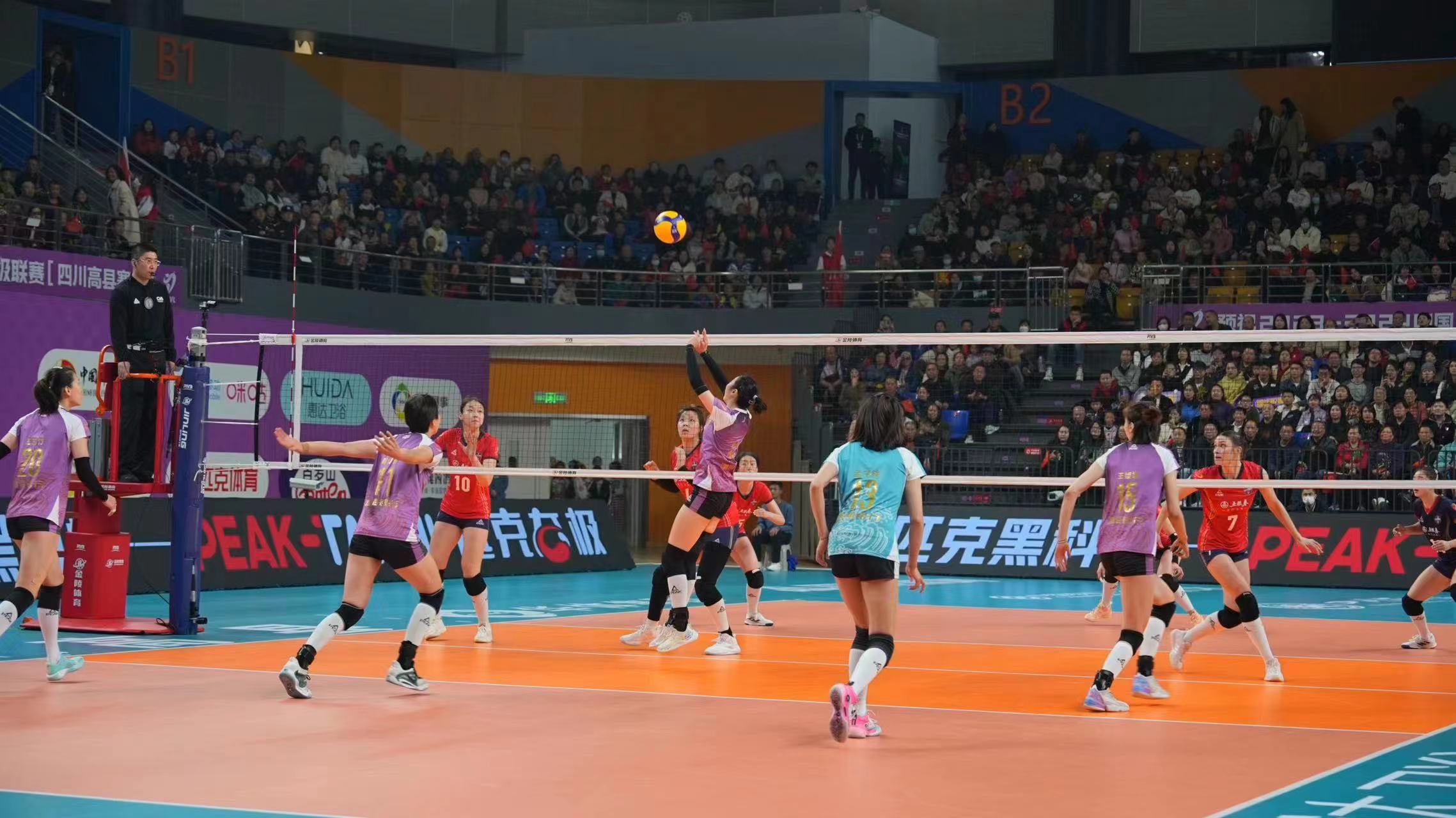 天津渤海银行女排战胜四川队豪取七连胜_fororder_3