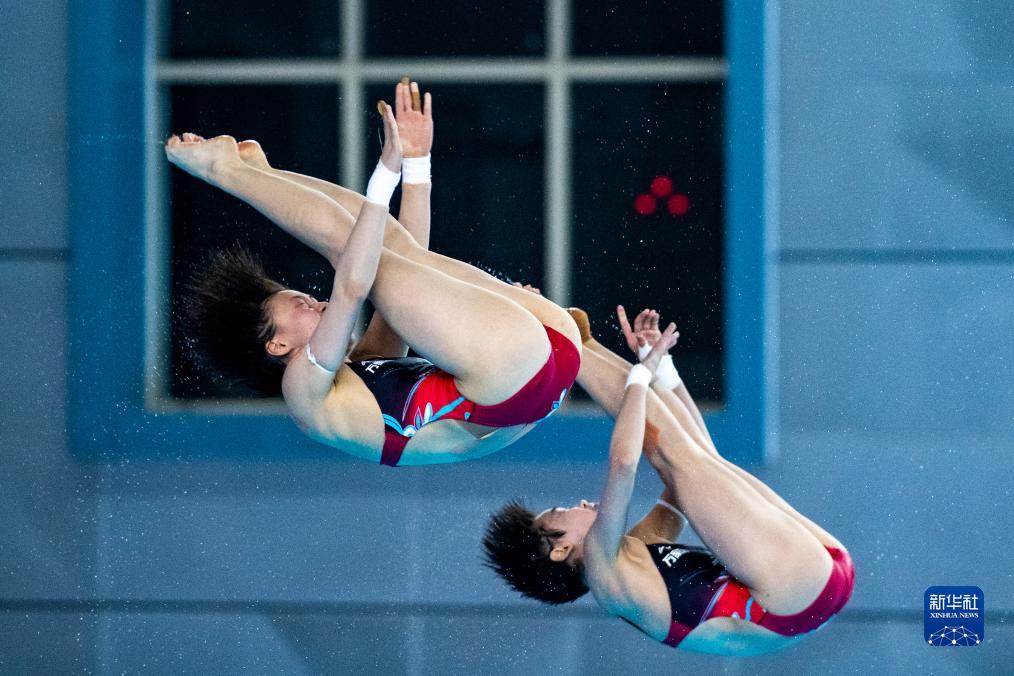 跳水——全国锦标赛：全红婵/陈芋汐女子双人10米台夺冠