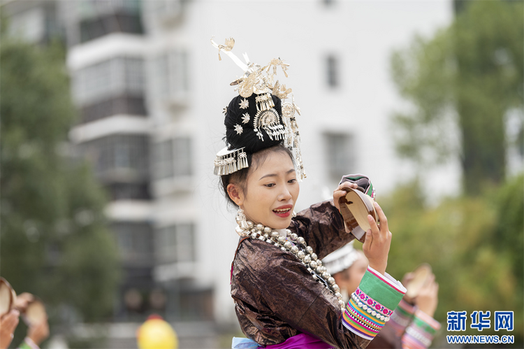 貴州從江：侗族同胞歡度蘆笙節
