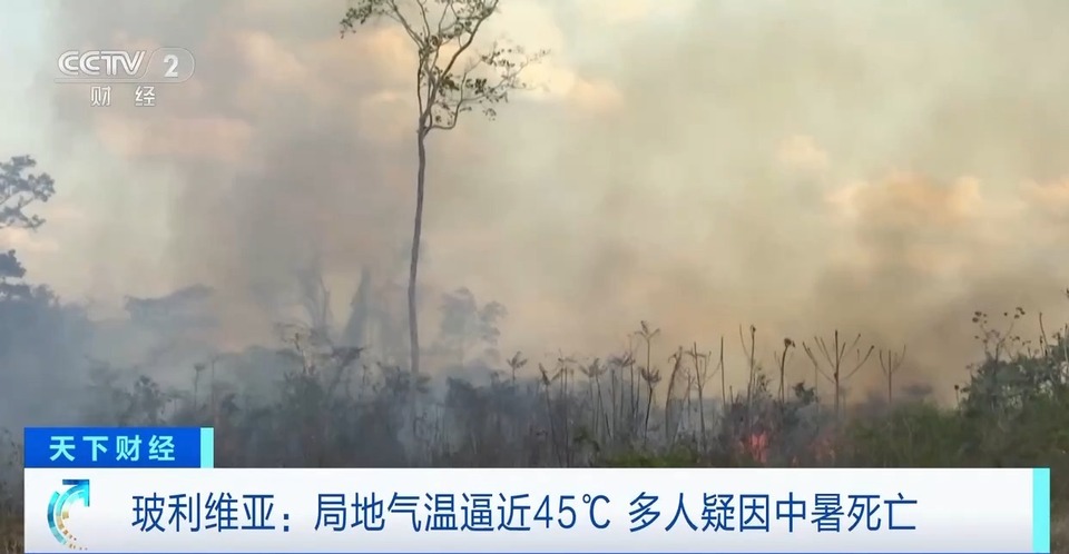 南美洲国家遭遇“最强热浪” 玻利维亚局地气温逼近45摄氏度