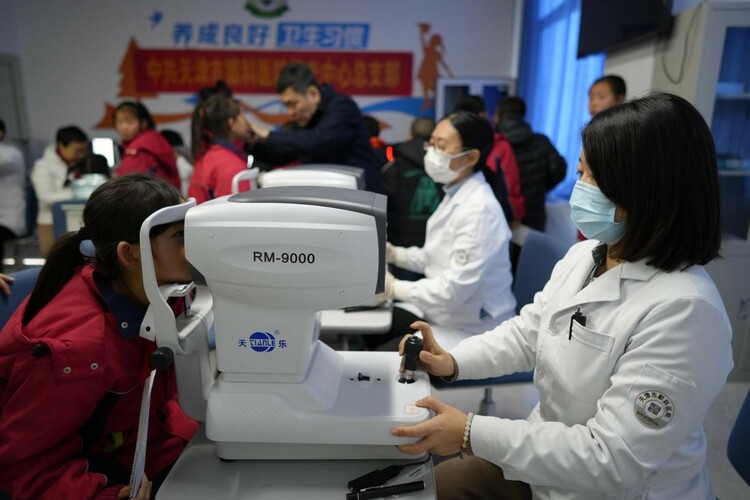 天津市眼科医院津陇慈善情千里护光明