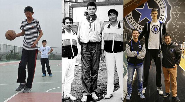 下一个姚明?14岁少年身高已达216 下一个姚明?14岁少年身高已达216