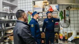 隴南禮縣消防救援大隊深入轄區餐飲場所開展實地熟悉工作
