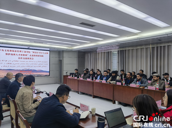 阿富汗文物保护工作者：中国同行的分享对阿富汗文物保护非常重要_fororder_3