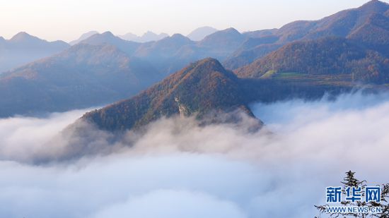 秦岭山城石泉冬日云海现奇观 邀您赴人间惊鸿宴
