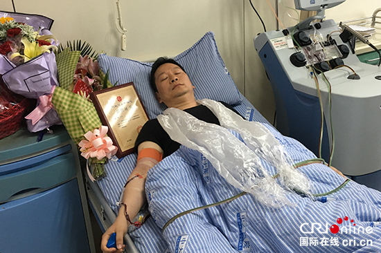 （原創 本網專稿 三吳大地南京 移動版）南京媒體人捐獻造血幹細胞救助12歲男孩
