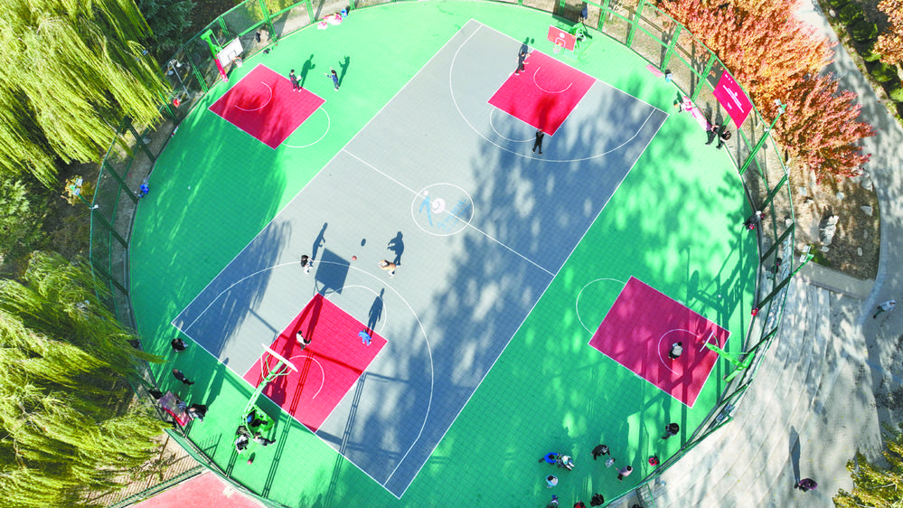 河北石家庄：家门口的健身场_fororder_9