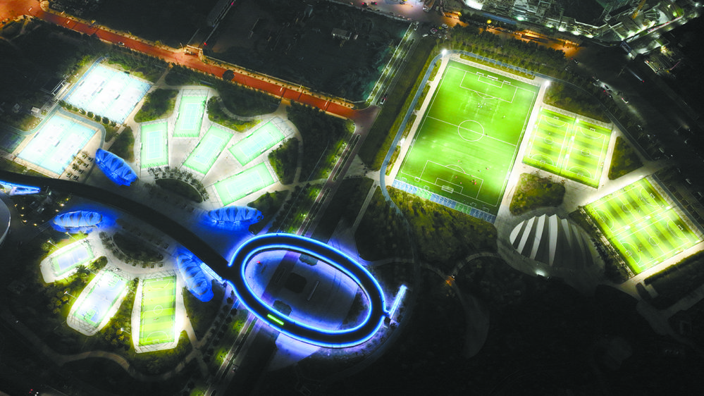 河北石家庄：家门口的健身场_fororder_1