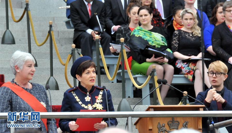 新西兰第三位女性总督宣誓就任