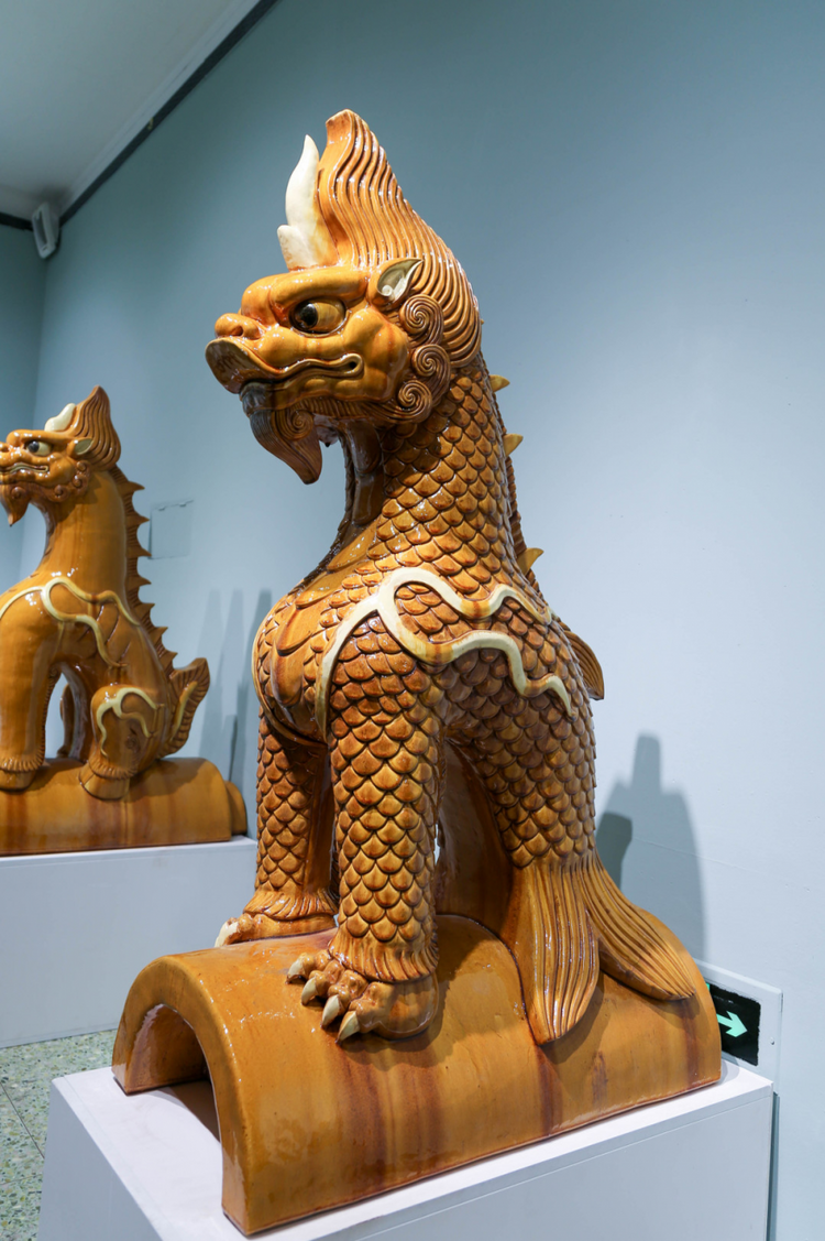 “火彩琉光”山西省古法琉璃藝術展在山西美術館開展