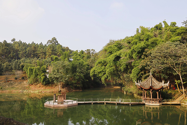 眉山东坡区：传承弘扬三苏文化东坡文化 筑牢文化自信根基_fororder_短松冈景区（即苏洵家族墓地）-供图-东坡区委宣传部