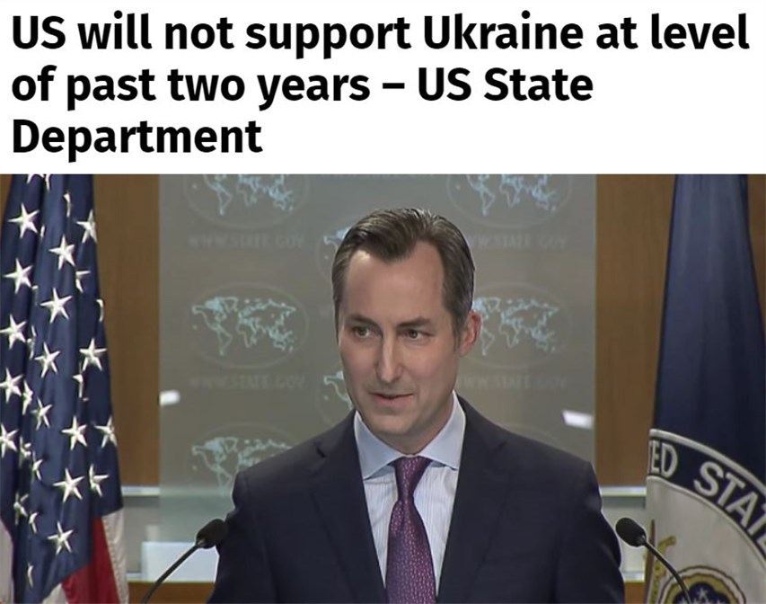 美国多部门发声：没钱给乌克兰“输血”了
