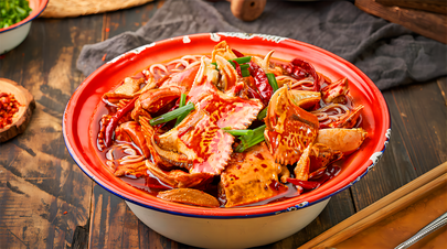 （西湖区名菜）蟹脚捞粉_fororder_蟹脚捞粉