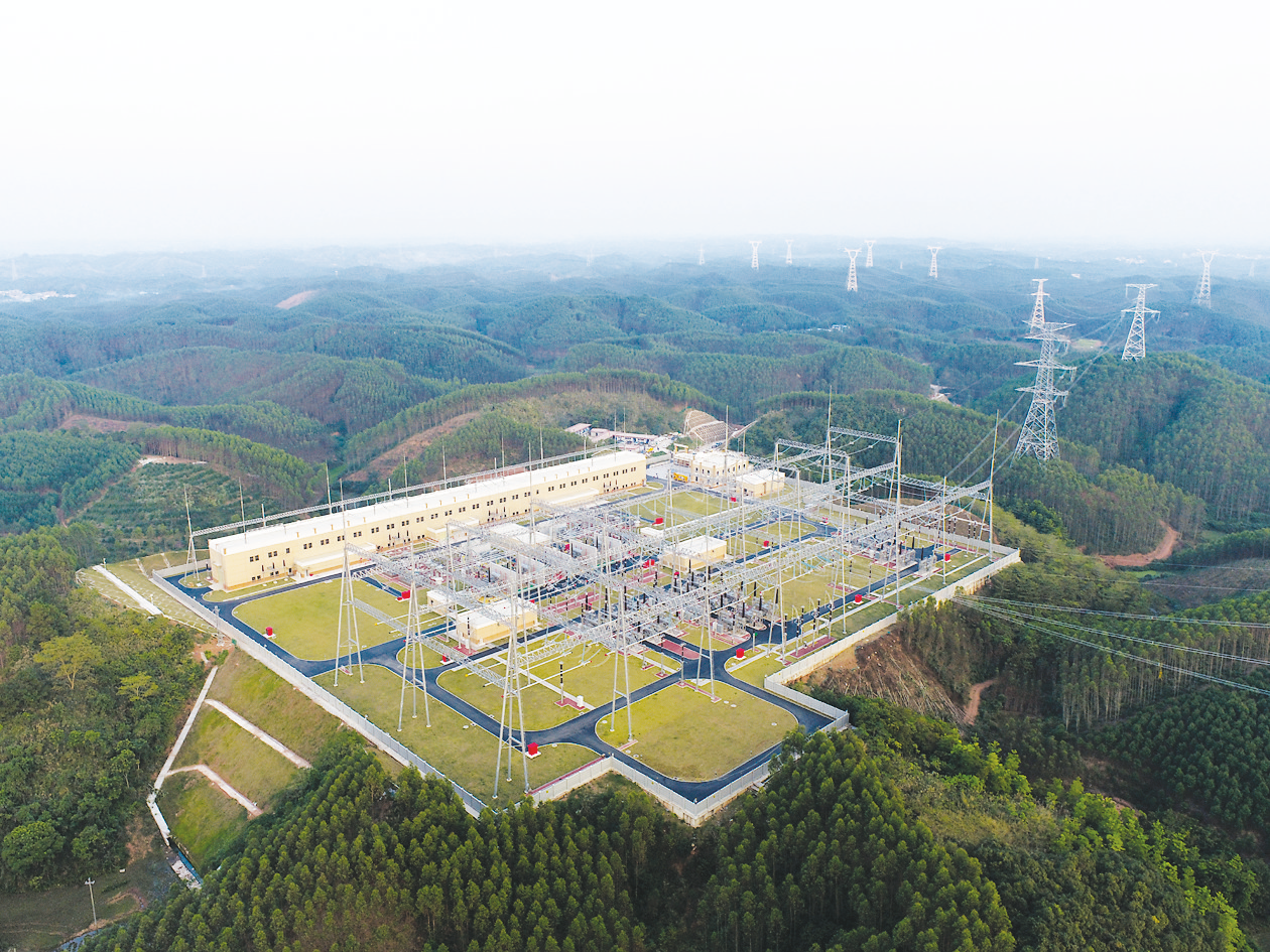 两座500千伏变电站一周内接连投运