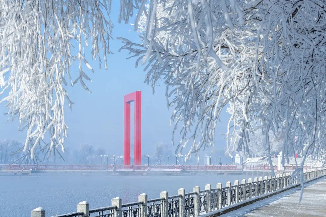 賞凇踏雪 樺甸霧凇美不勝收