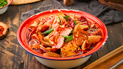 （西湖区名菜）蟹脚捞粉