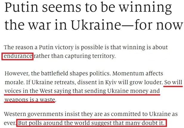 西方“挺乌”联盟陷入愁云“有必要继续资助一场必败的战争吗”