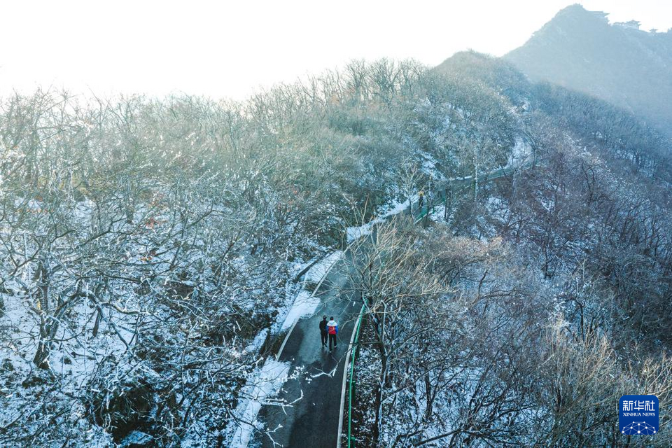 湖北随州：大洪山雪后初霁