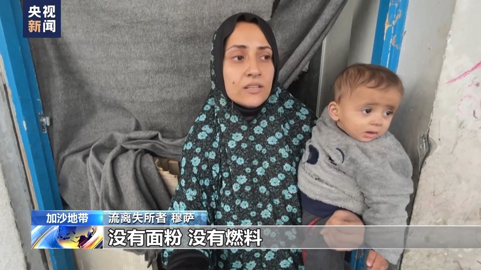 加沙地带民众：“我们正在经历痛苦 这是残酷的事实”