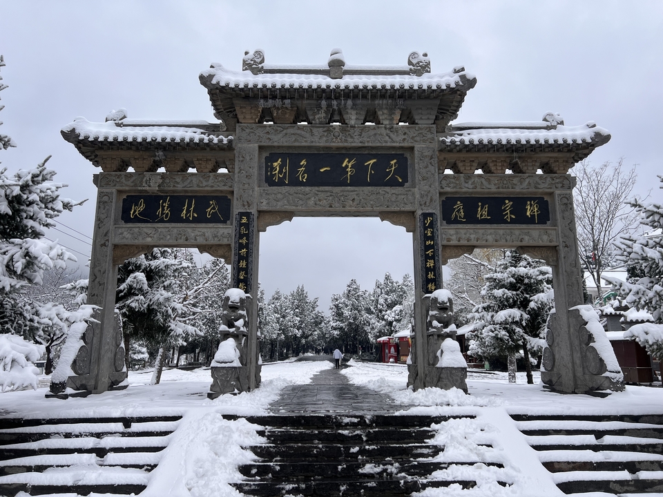 飞雪落成诗 一秒入仙境！雪后河南 美出“天际”