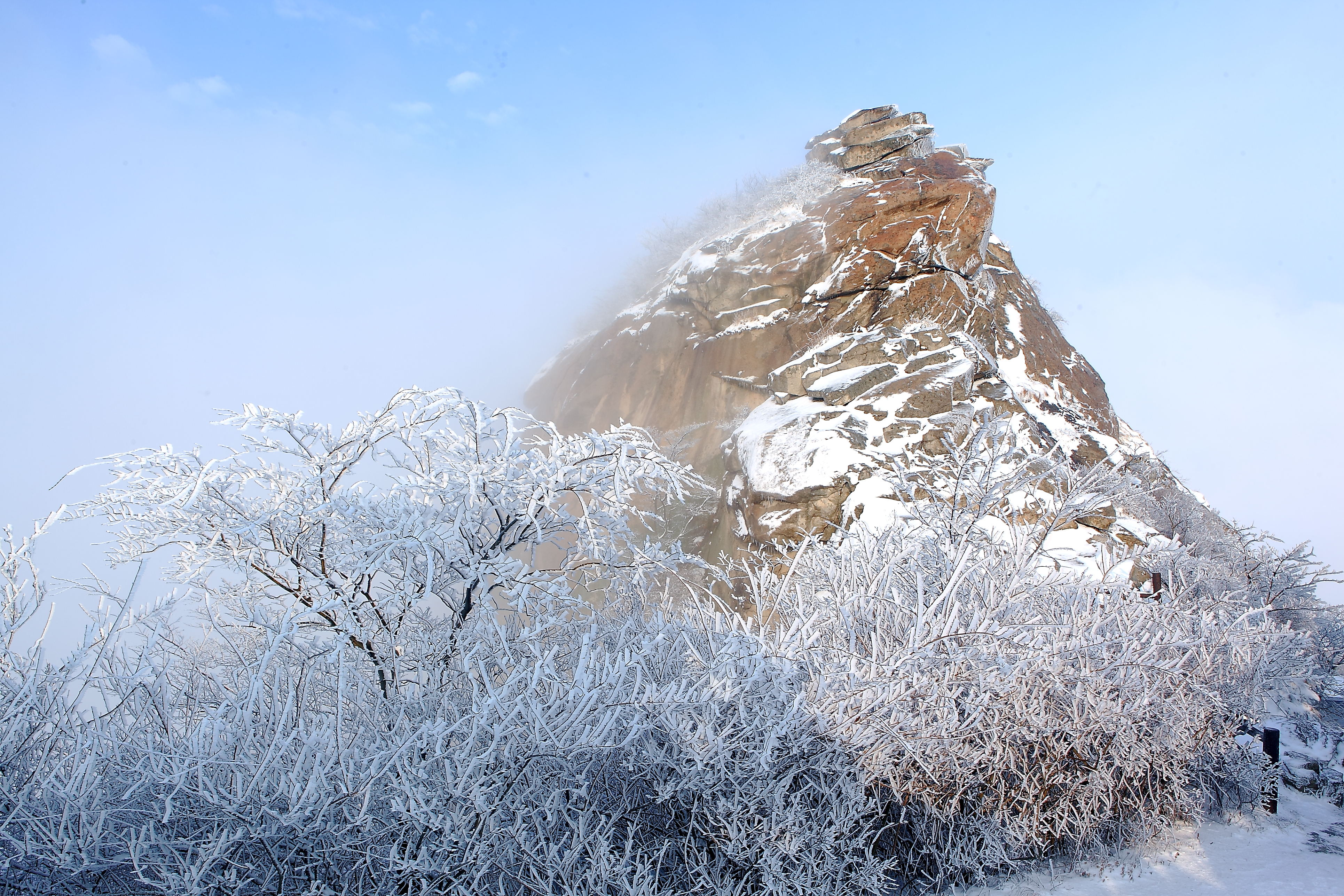 飞雪落成诗 一秒入仙境！雪后河南 美出“天际”