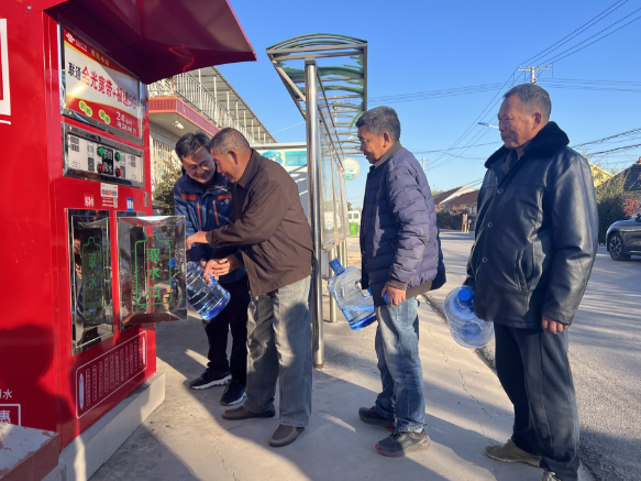 山东青岛联通在青岛全市范围内开展送健康水进乡村活动_fororder_图片1