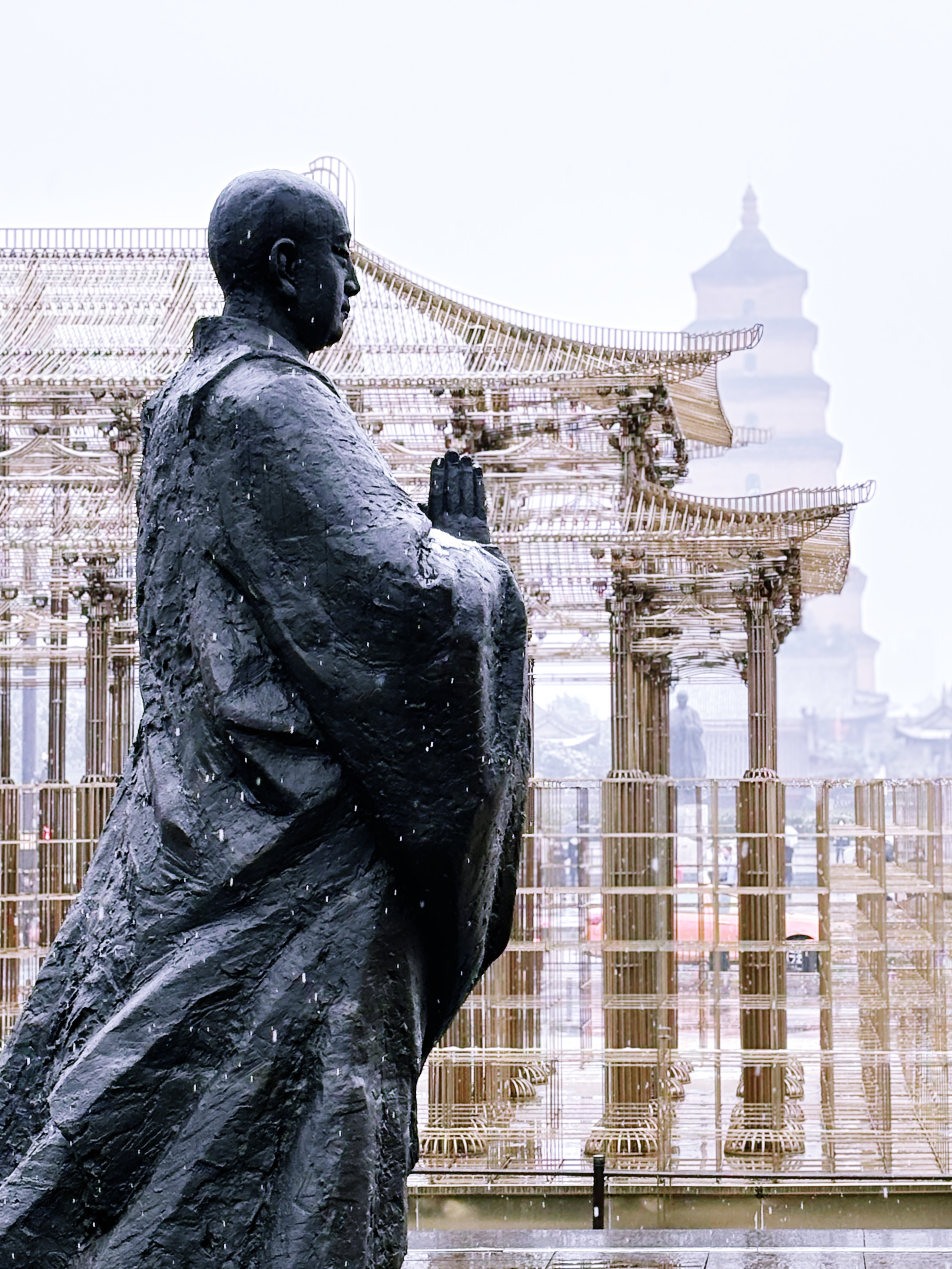 【镜观陕西】西安雪景上线 每一帧都想收藏_fororder_微信图片_20240115170757