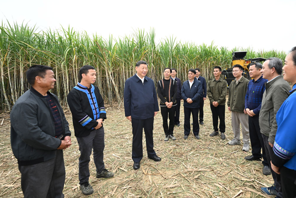 幸福的歌声 希望的田野——习近平总书记考察广西纪实