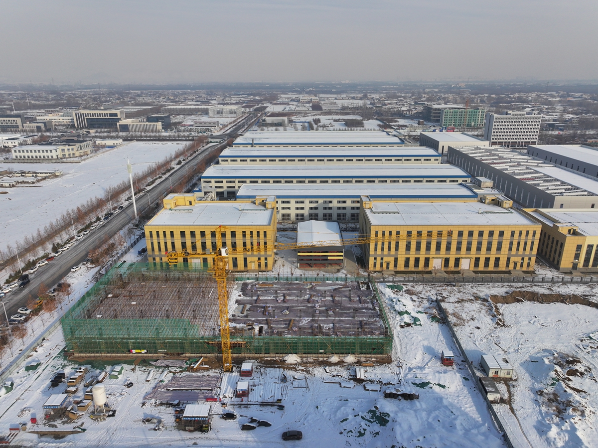 保定市满城区：瞄准“经济线” 项目建设有力推进_fororder_无人机航拍保定市兆微软件科技有限公司 摄影 薛双双