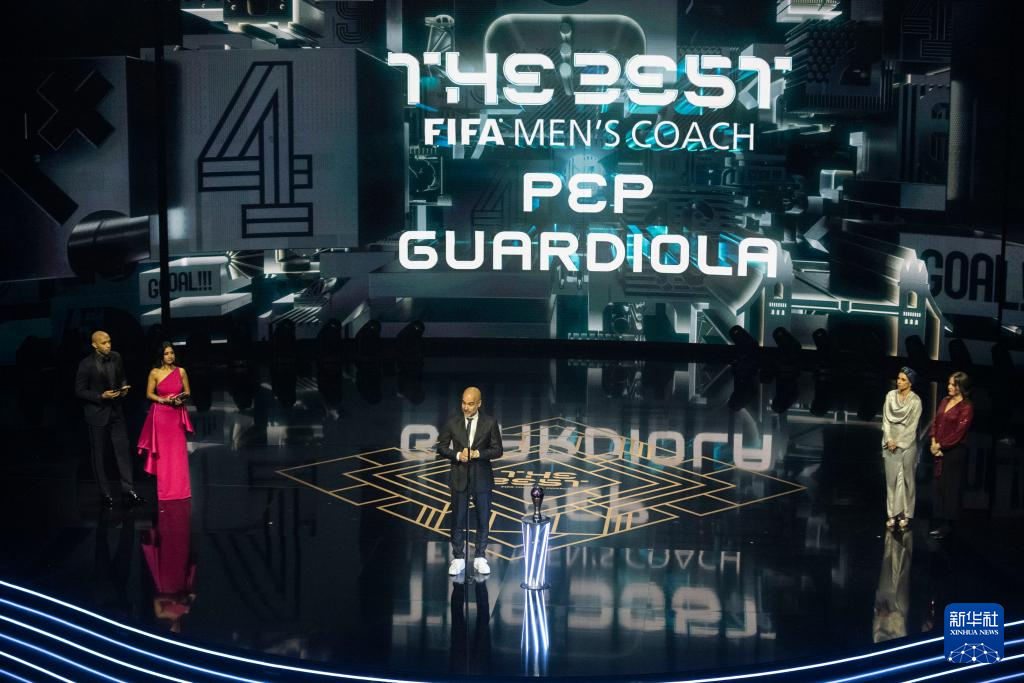 国际足联年度颁奖典礼在伦敦举行