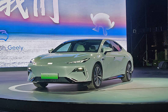 B级纯电轿车最具市场竞争力的旗舰产品之一 吉利银河E8正式开启预售_fororder_image001