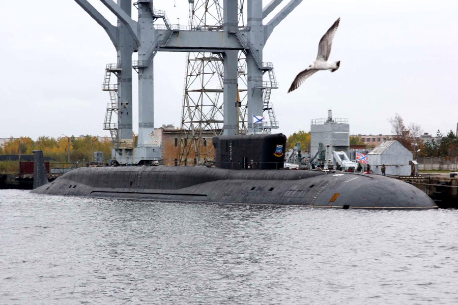 俄最新战略核潜艇内部图曝光