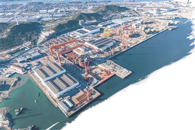 亚洲首艘圆筒型浮式生产储卸油装置主体建造完工