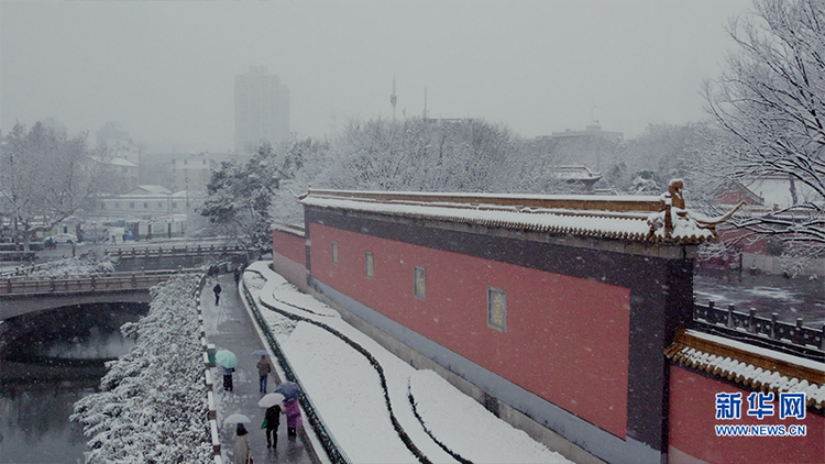 雪绘金陵 美景如画